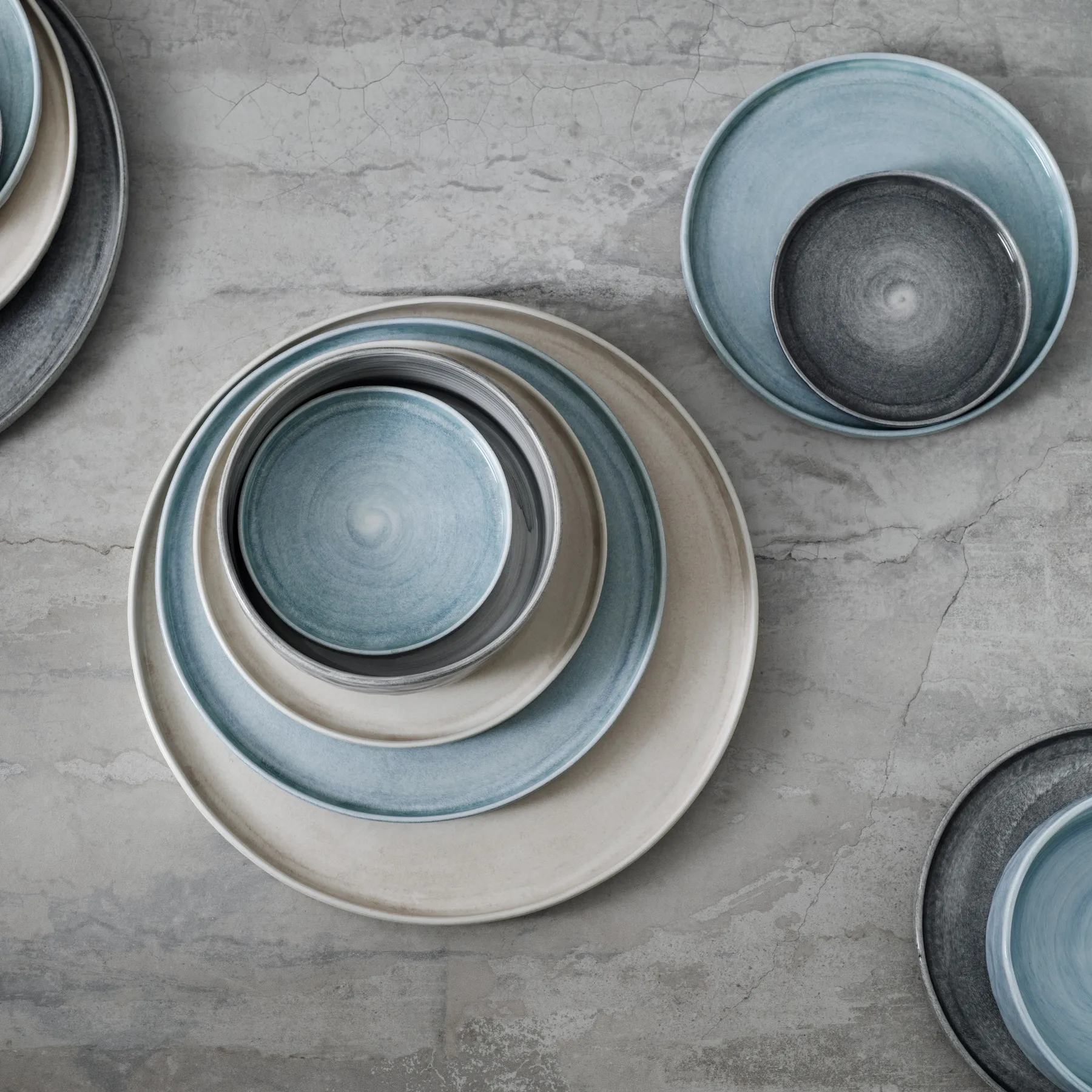 Talerz MSY 25 cm, Piaskowy Mateus