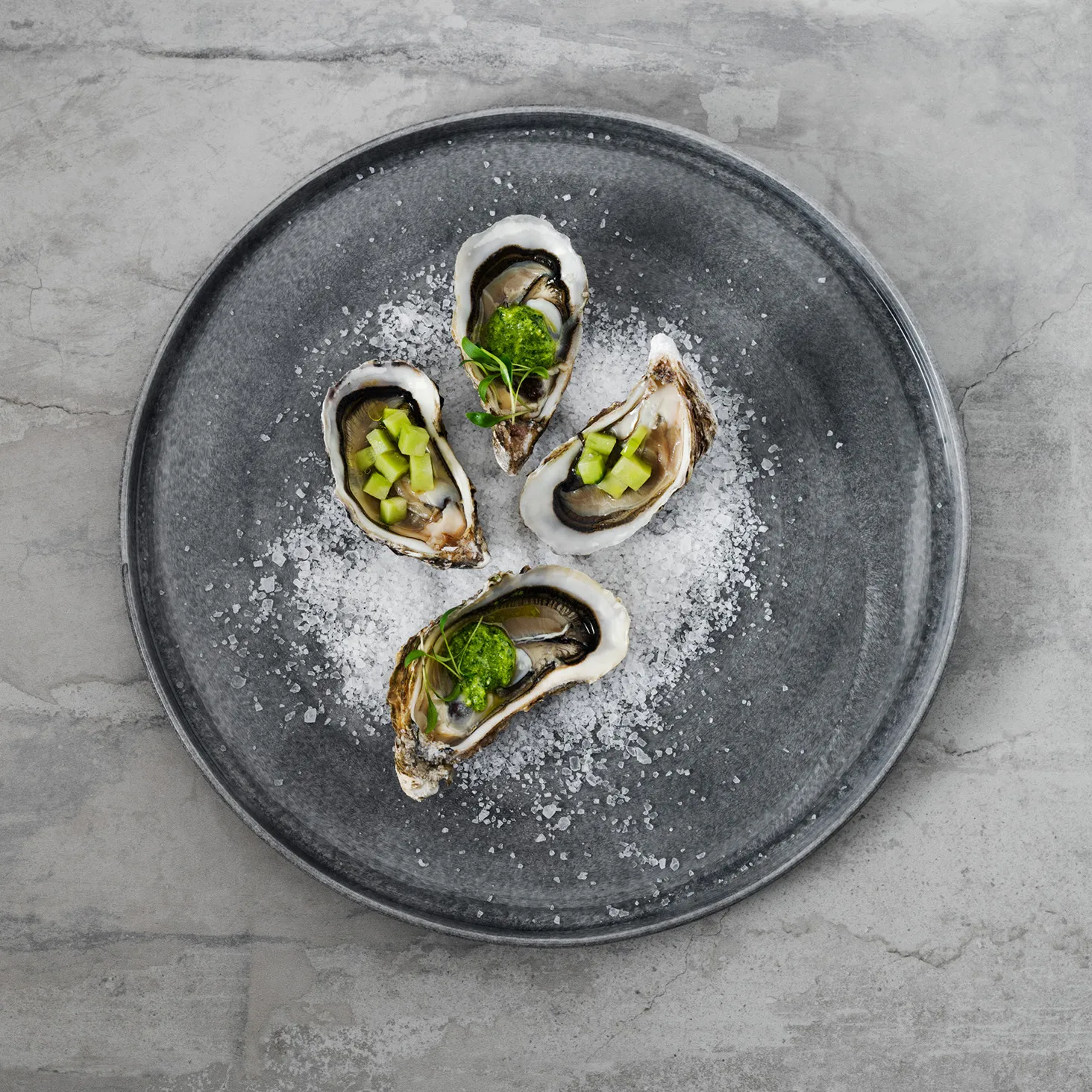 Talerz MSY 25 cm, Szary Mateus