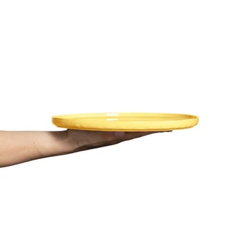 Talerz MSY 25 cm - Żółty - Mateus