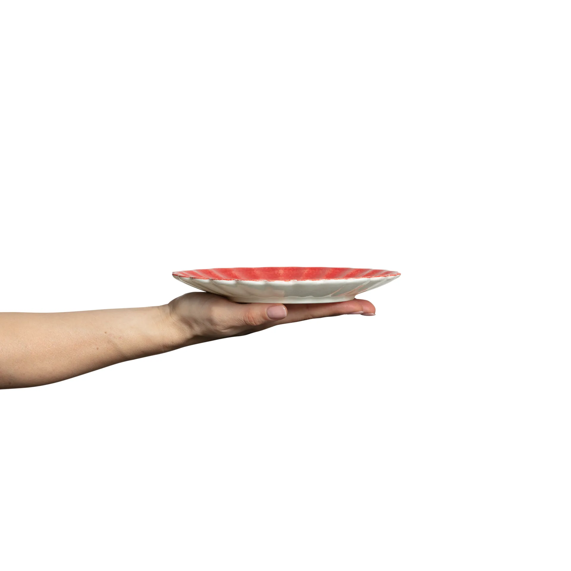 Talerz Oyster 20 cm, Czerwony Mateus