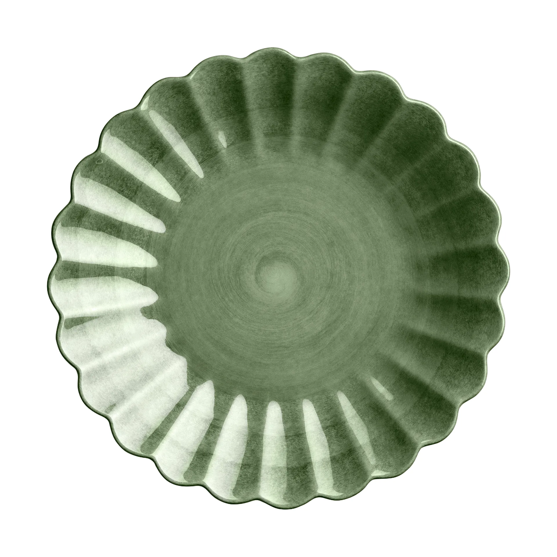 Talerz Oyster 20 cm, Forest green Mateus