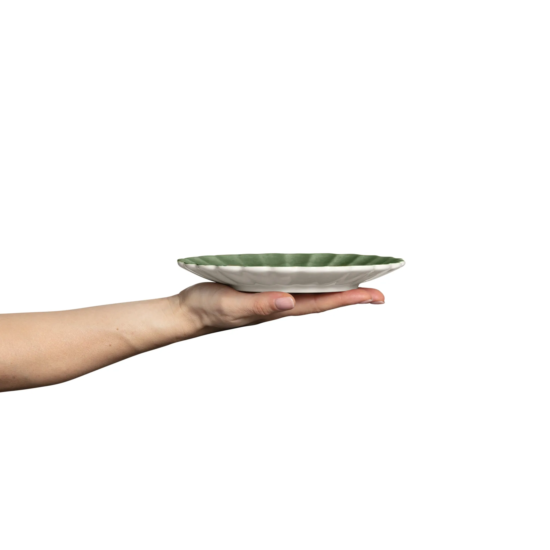 Talerz Oyster 20 cm, Forest green Mateus