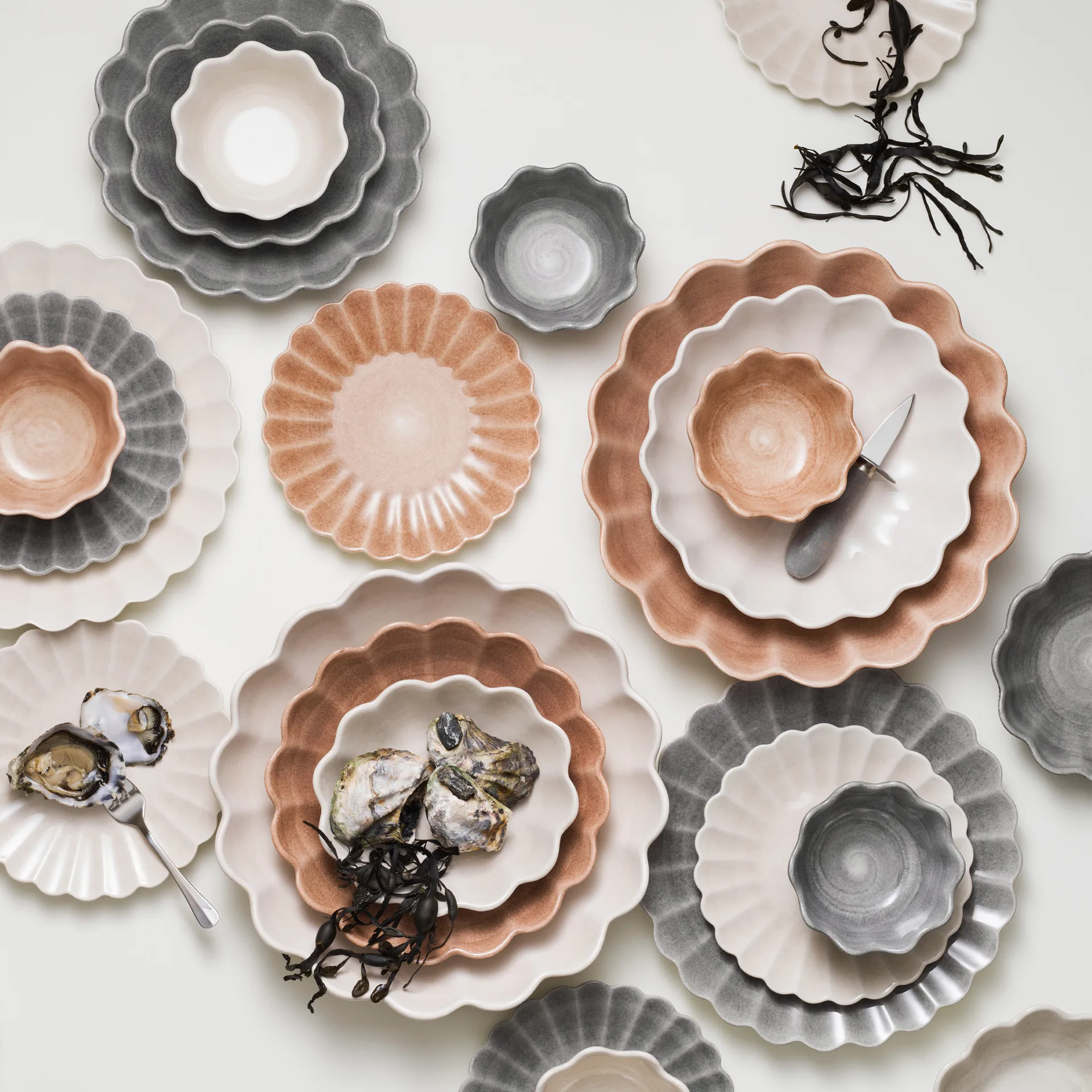 Talerz Oyster 20 cm, Piaskowy Mateus