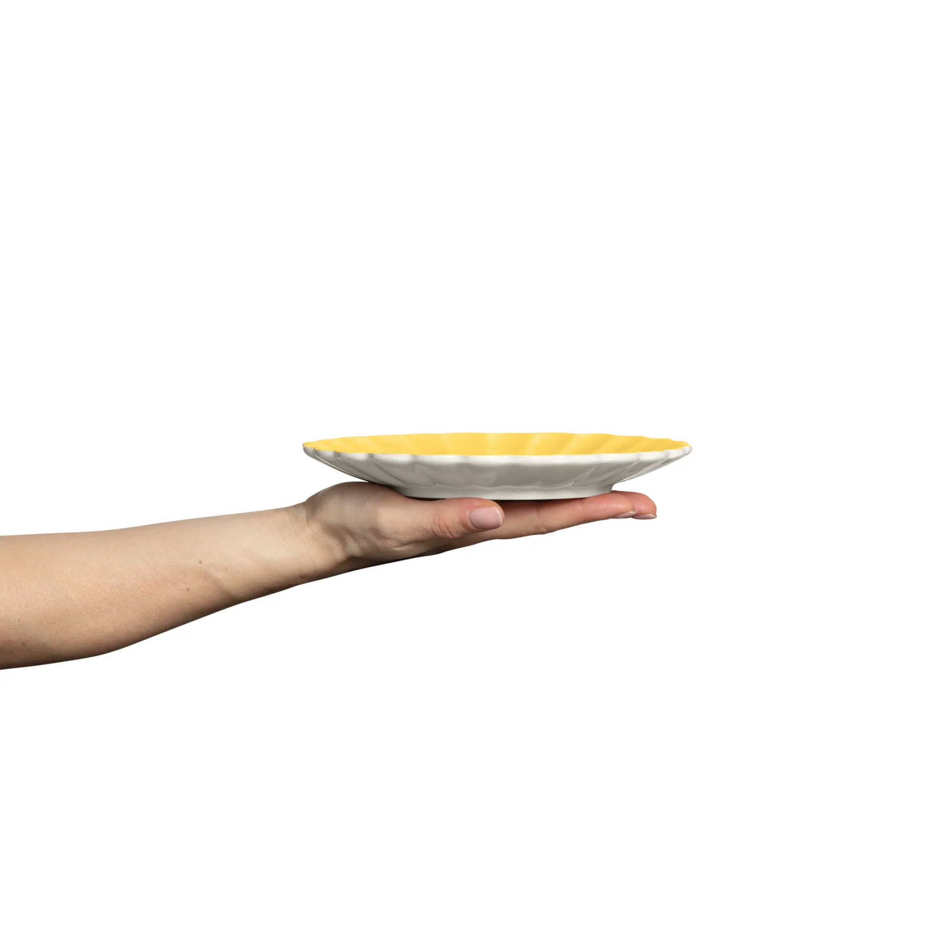 Talerz Oyster 20 cm, Żółty Mateus