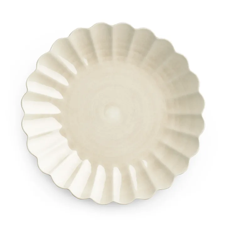 Talerz Oyster 28 cm - Sand - Mateus