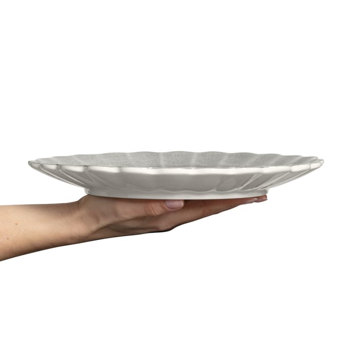 Talerz Oyster 28 cm, Szary Mateus