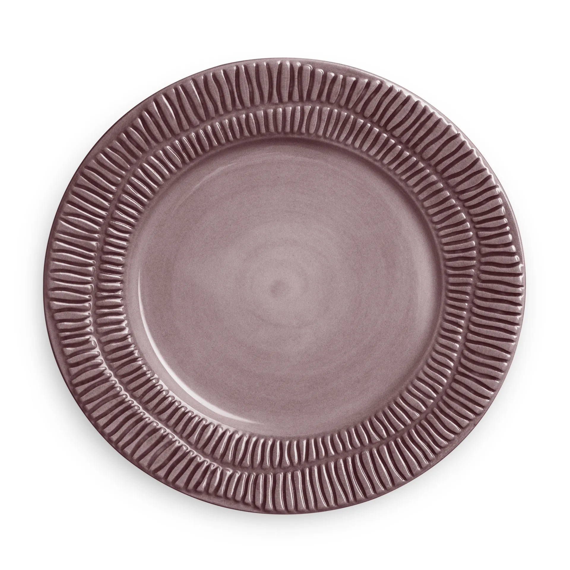 Talerz Stripes Ø21 cm, Plum Mateus