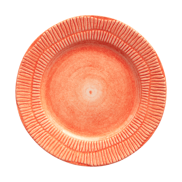 Talerz Stripes Ø21 cm - Pomarańczowy - Mateus