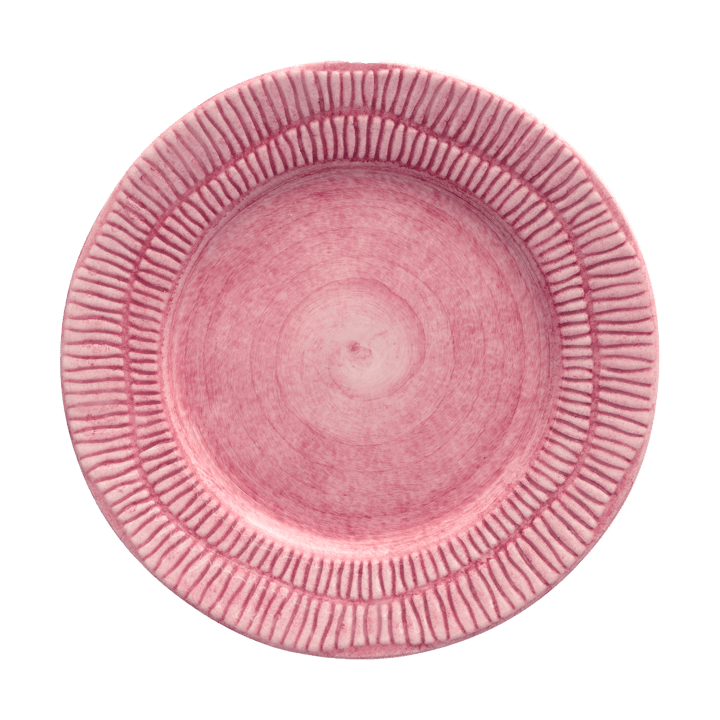 Talerz Stripes Ø21 cm - Różowy - Mateus