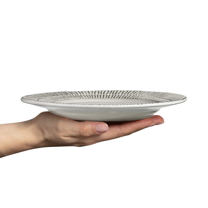 Talerz Stripes Ø21 cm, Szary Mateus