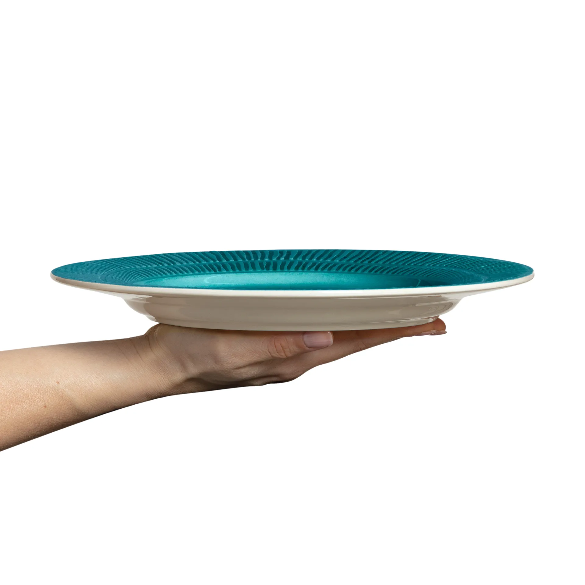 Talerz Stripes Ø28 cm, Ocean Mateus