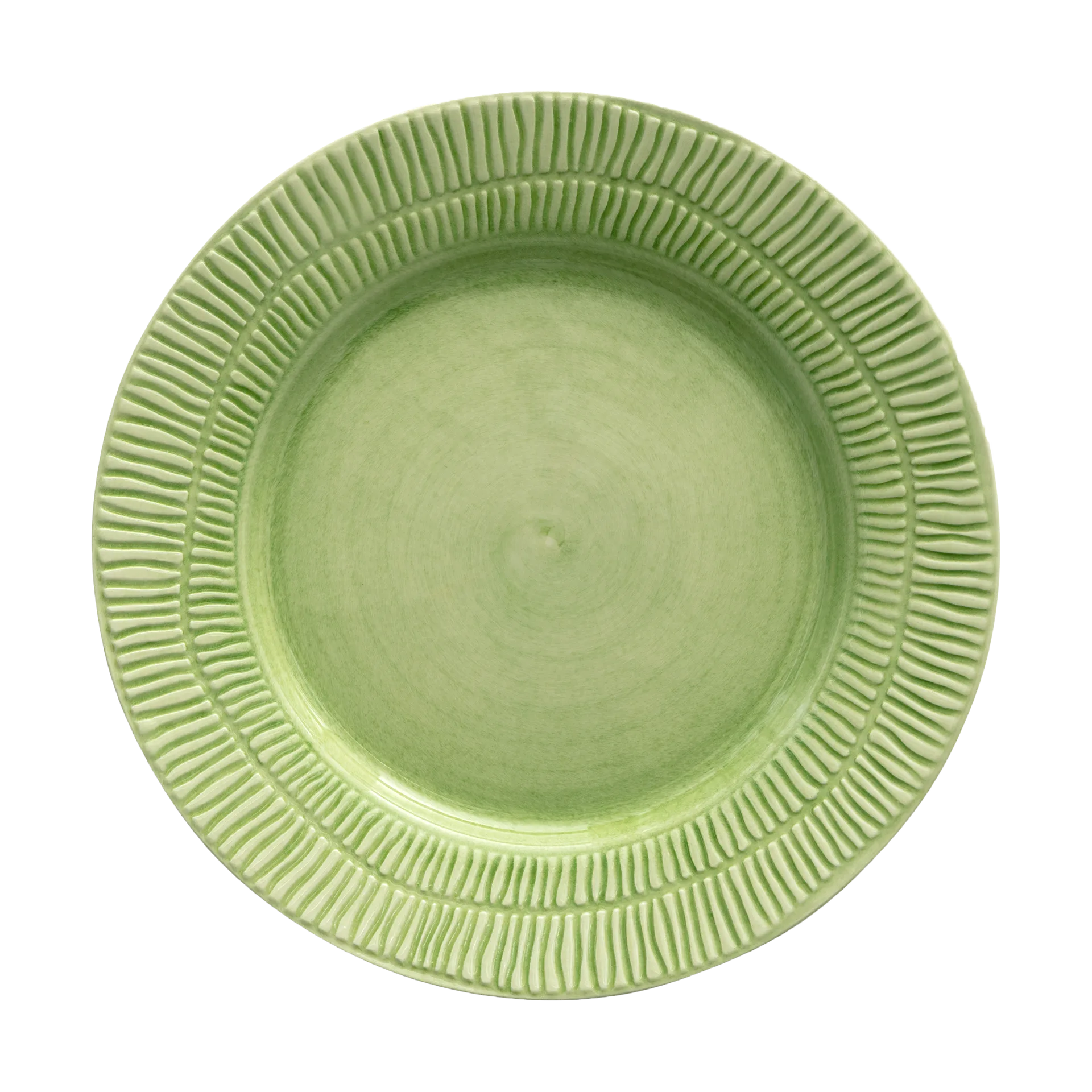 Talerz Stripes Ø28 cm, Zielony Mateus