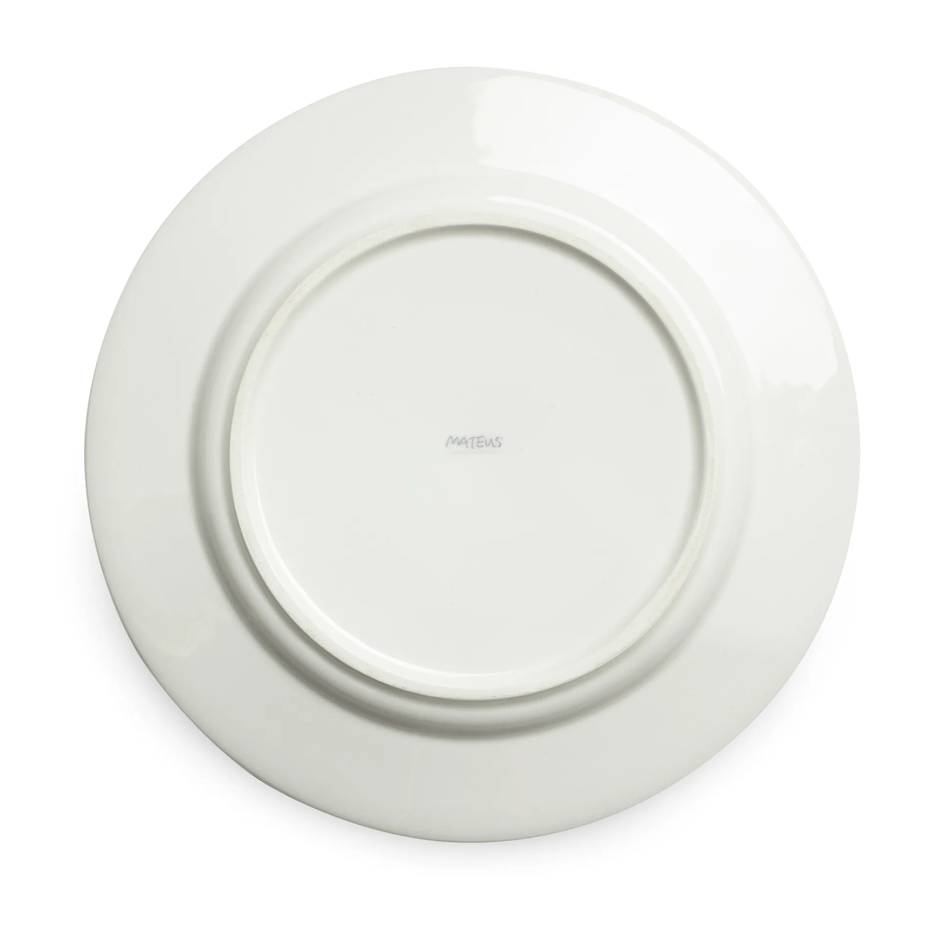 Talerz Stripes Ø28 cm, Żółty Mateus