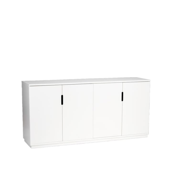Kredens Aoko 77x160 cm, biały lakierowany Mavis