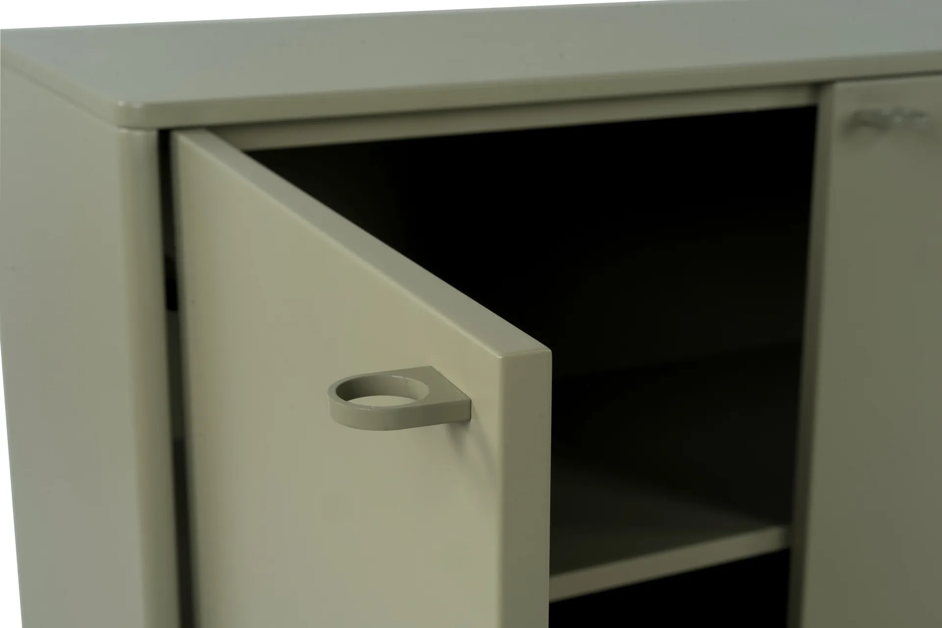 Kredens Deus 75 cm, Oliwkowoszary Mavis