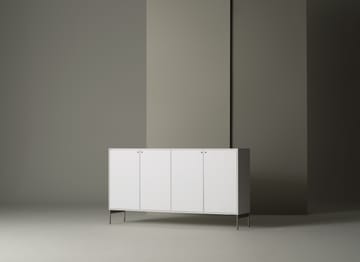 Kredens Volt 80x148 cm - Biały lakier - Mavis