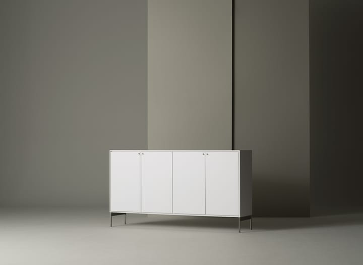 Kredens Volt 80x148 cm, Biały lakier Mavis