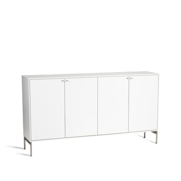Kredens Volt 80x148 cm - Biały lakier - Mavis