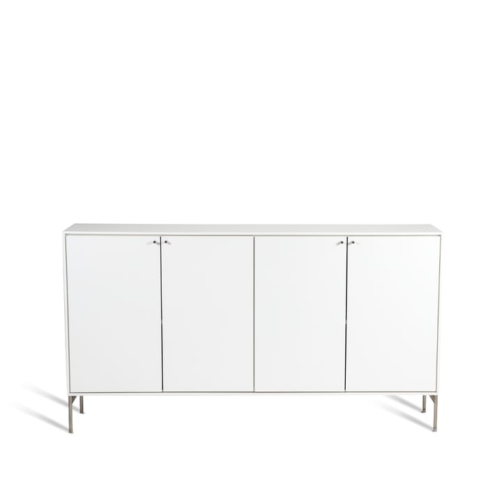 Kredens Volt 80x148 cm - Biały lakier - Mavis