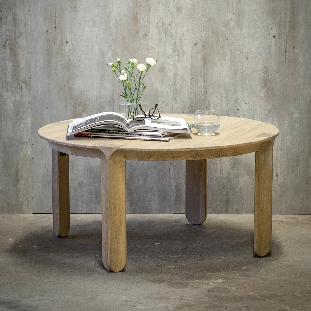 Stolik kawowy Amor, dąb biały olej woskowy Mavis