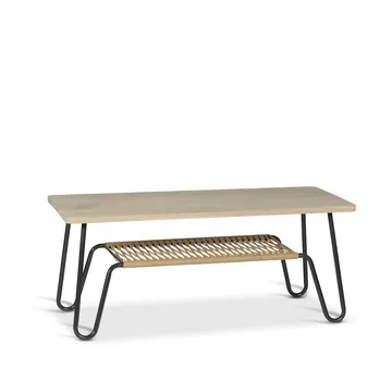 Stolik kawowy Marcel - dąb mydlony rustykalny, 120x50 - Mavis