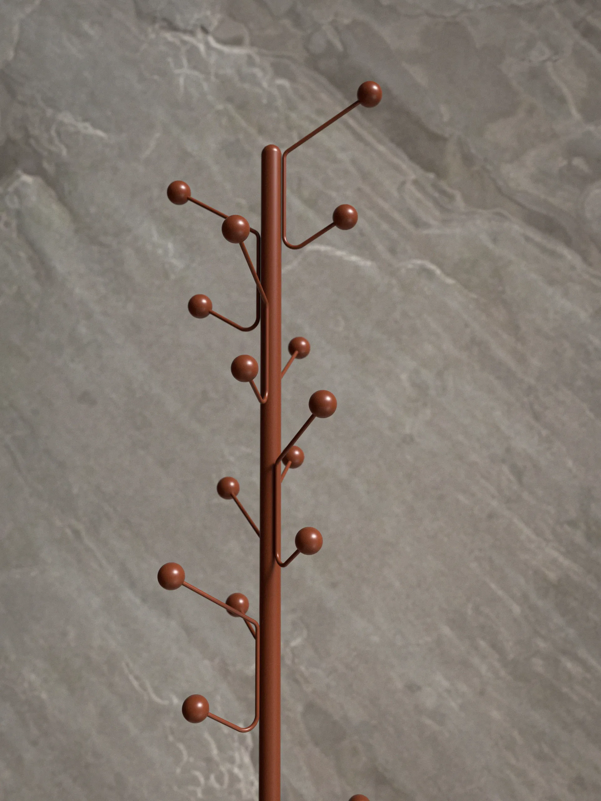 Bill Floor wieszak na ubrania, Cinnamon Maze