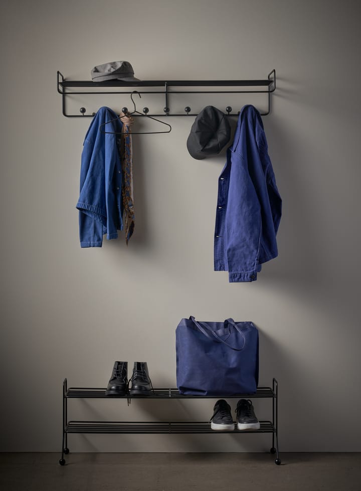 Bill Hat rack L półka na kapelusze, Czarny Maze