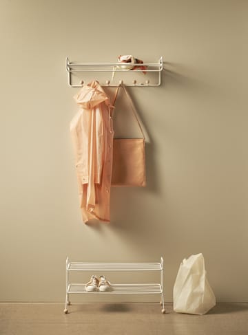 Bill Hat rack półka na kapelusze - Biały - Maze