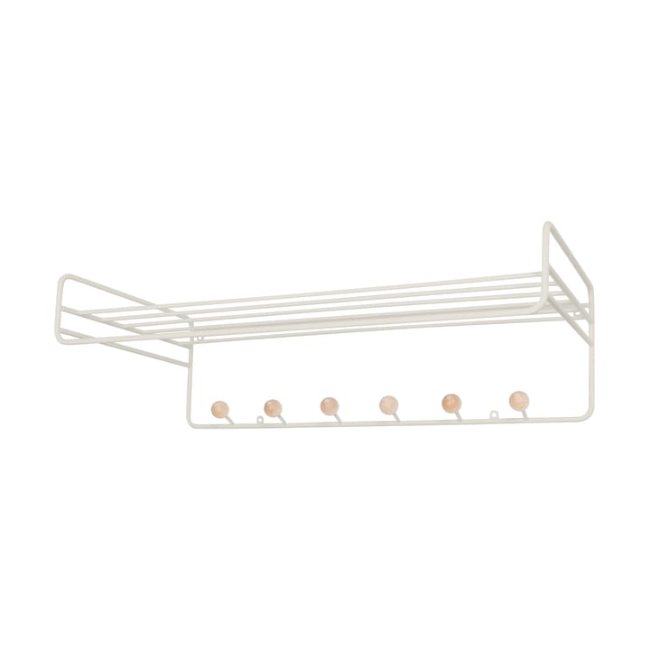 Bill Hat rack półka na kapelusze - Szary jedwab - Maze
