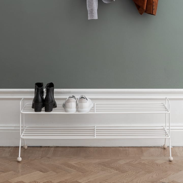 Bill Shoe Shelf L półka na buty, biały Maze