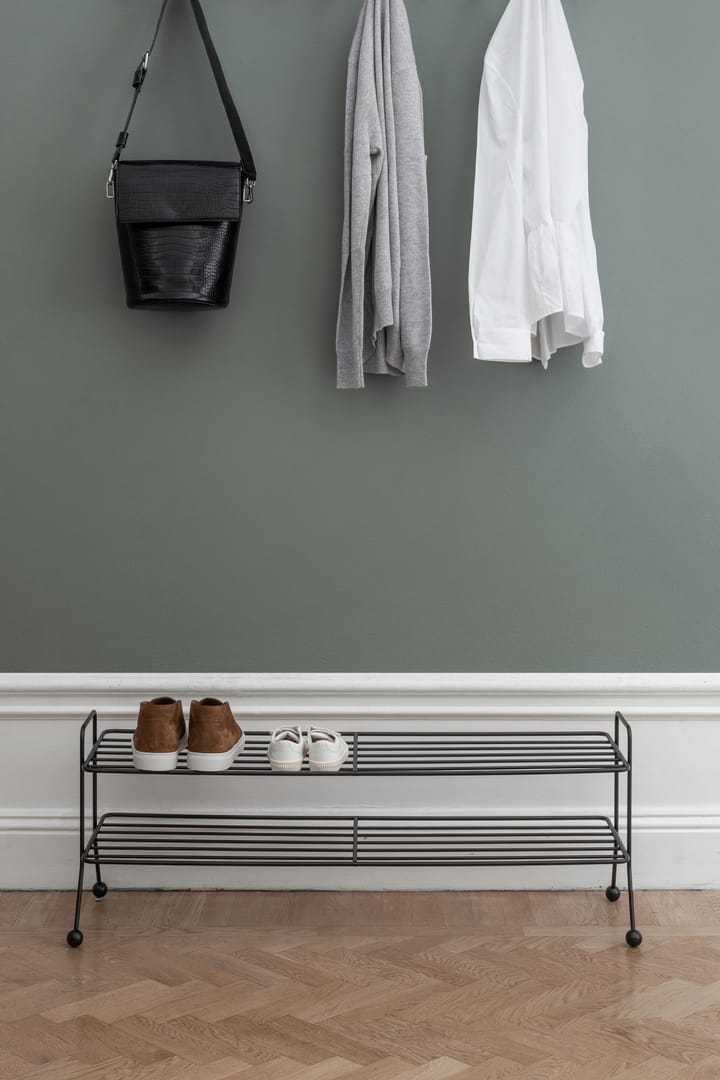 Bill Shoe Shelf L półka na buty, czarny Maze