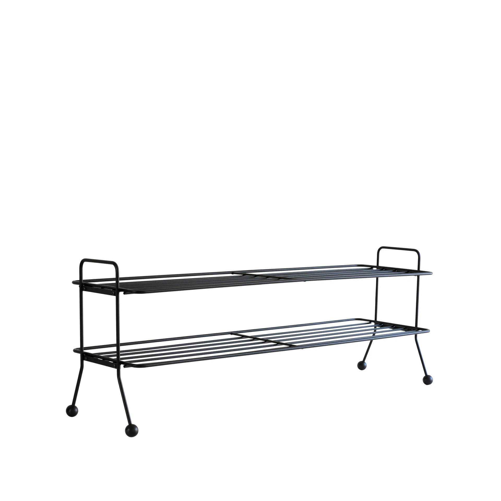 Bill Shoe Shelf L półka na buty, czarny Maze