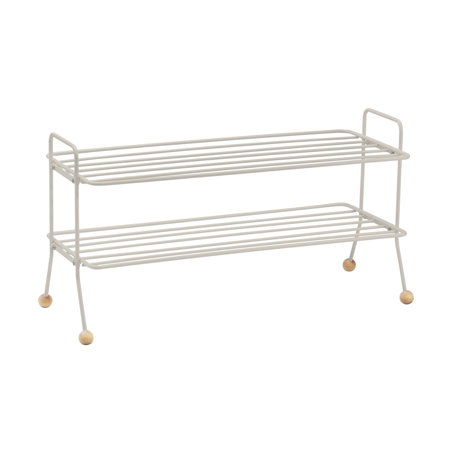 Maze Bill Shoe Shelf Szary jedwab | Skandynawski Design | Półki na buty | Szary