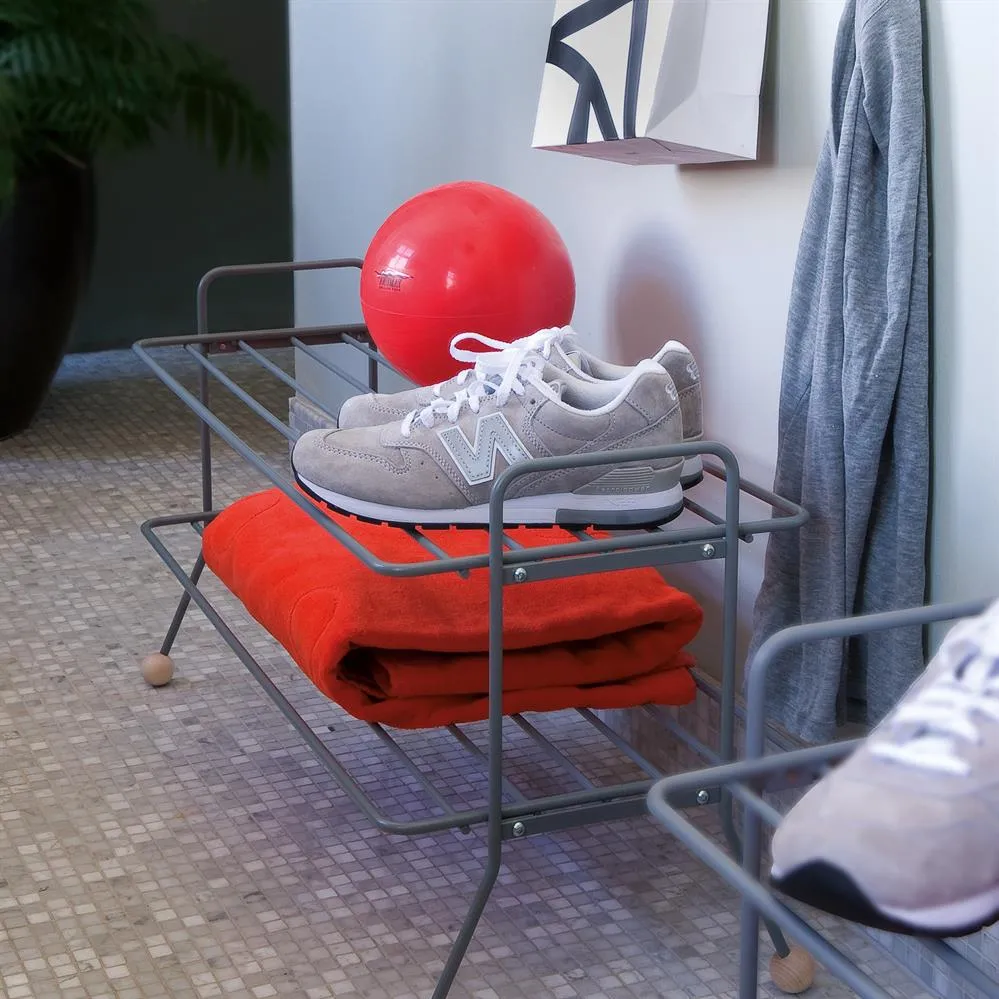 Bill Shoe Shelf, szary Maze