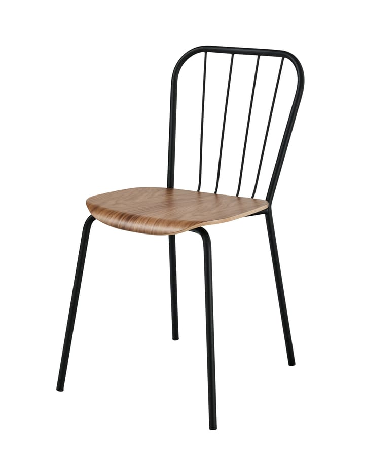 Krzesło Same Chair, Czarny-orzech włoski Maze