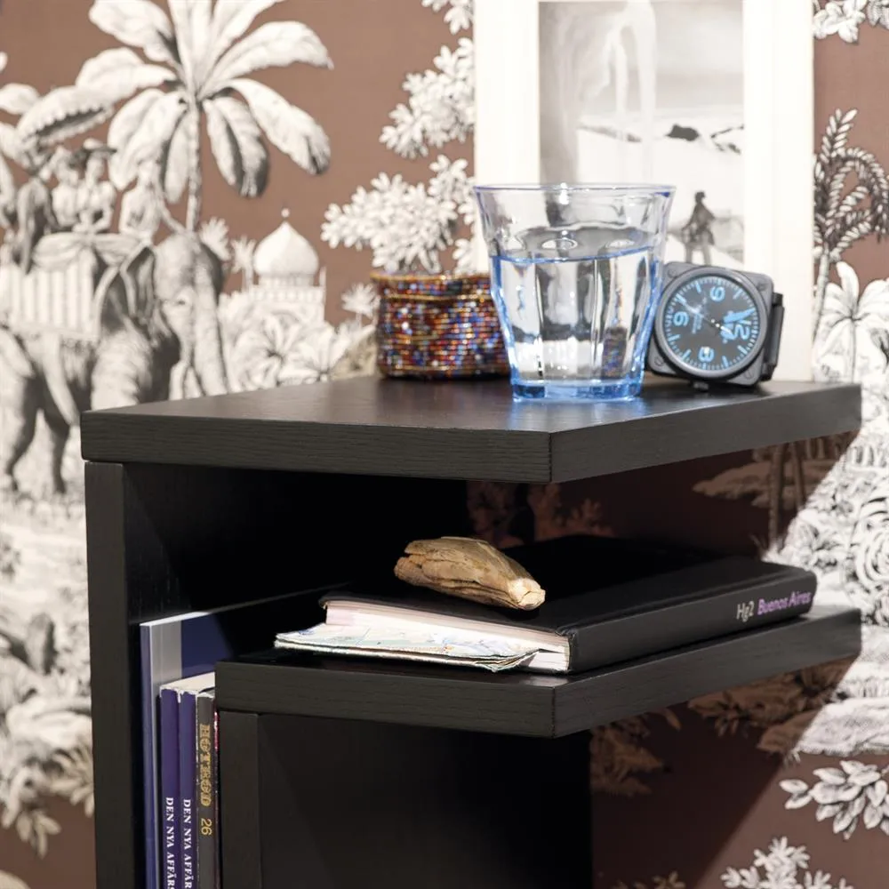 Półka F czarna, półka prawa Maze