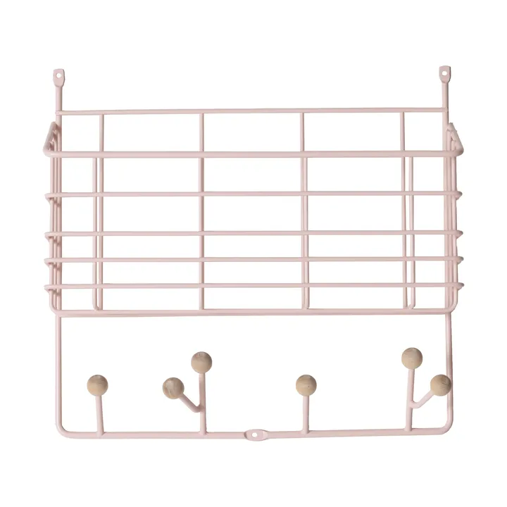 Półka Mitten shelf junior - Pale pink, 38,6×35,2×8,6 cm - Maze