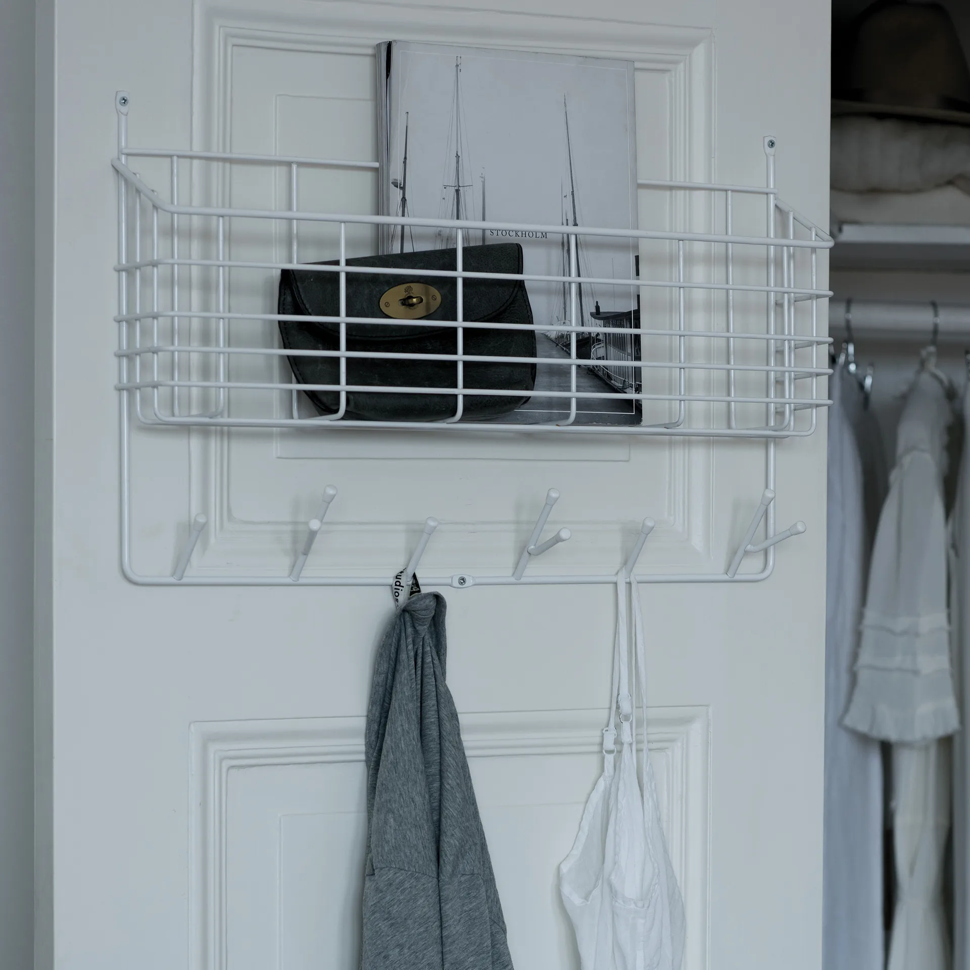 Półka Mitten Shelf L, biały Maze