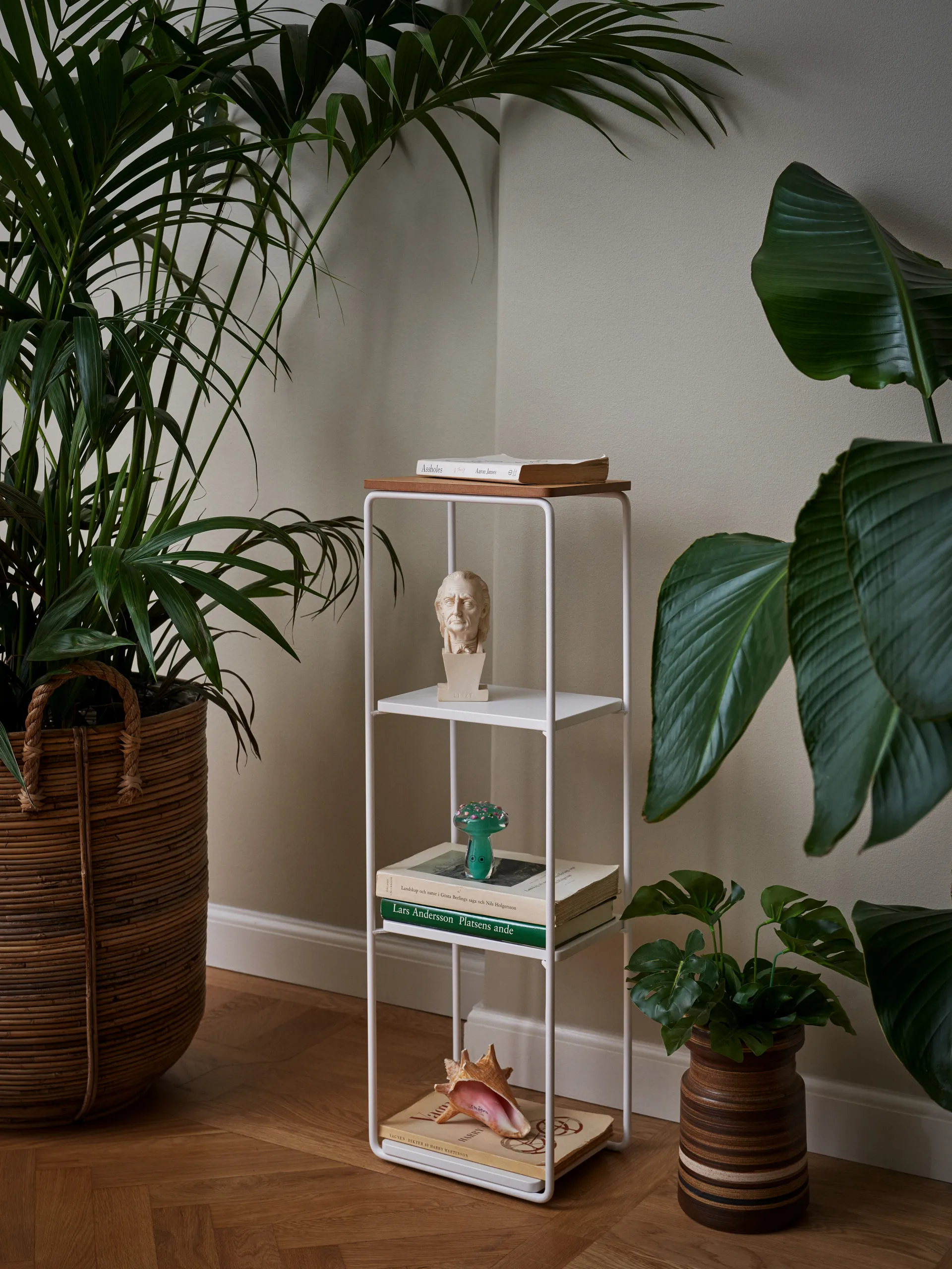 Półka Mixrack Floor Shelf L 26x19x82,2 cm, Oak-white Maze