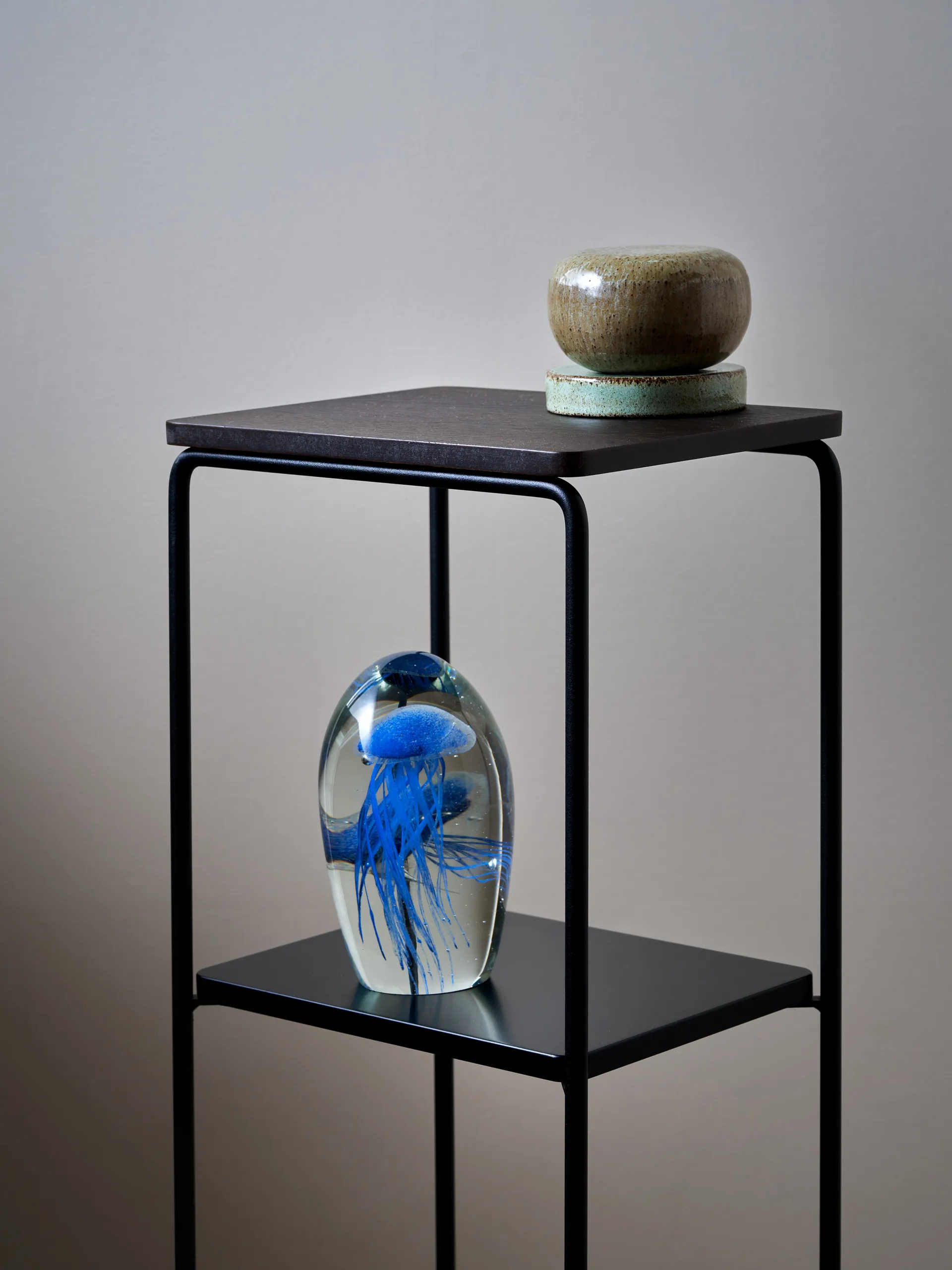 Półka Mixrack Floor Shelf S 26x19x57,2 cm, Stained oak-black Maze