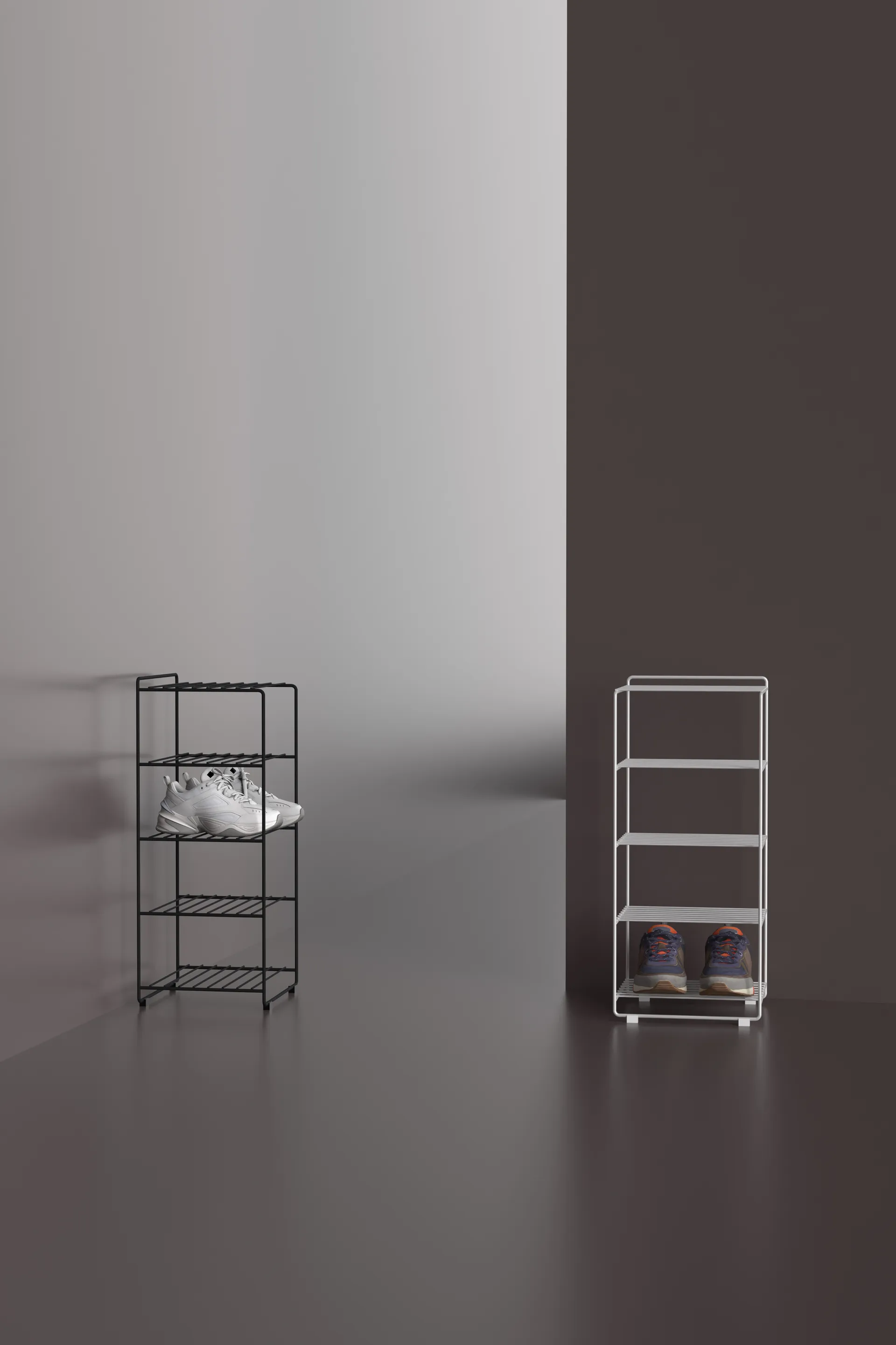 Półka na buty Maze Shoescraper, Biały Maze