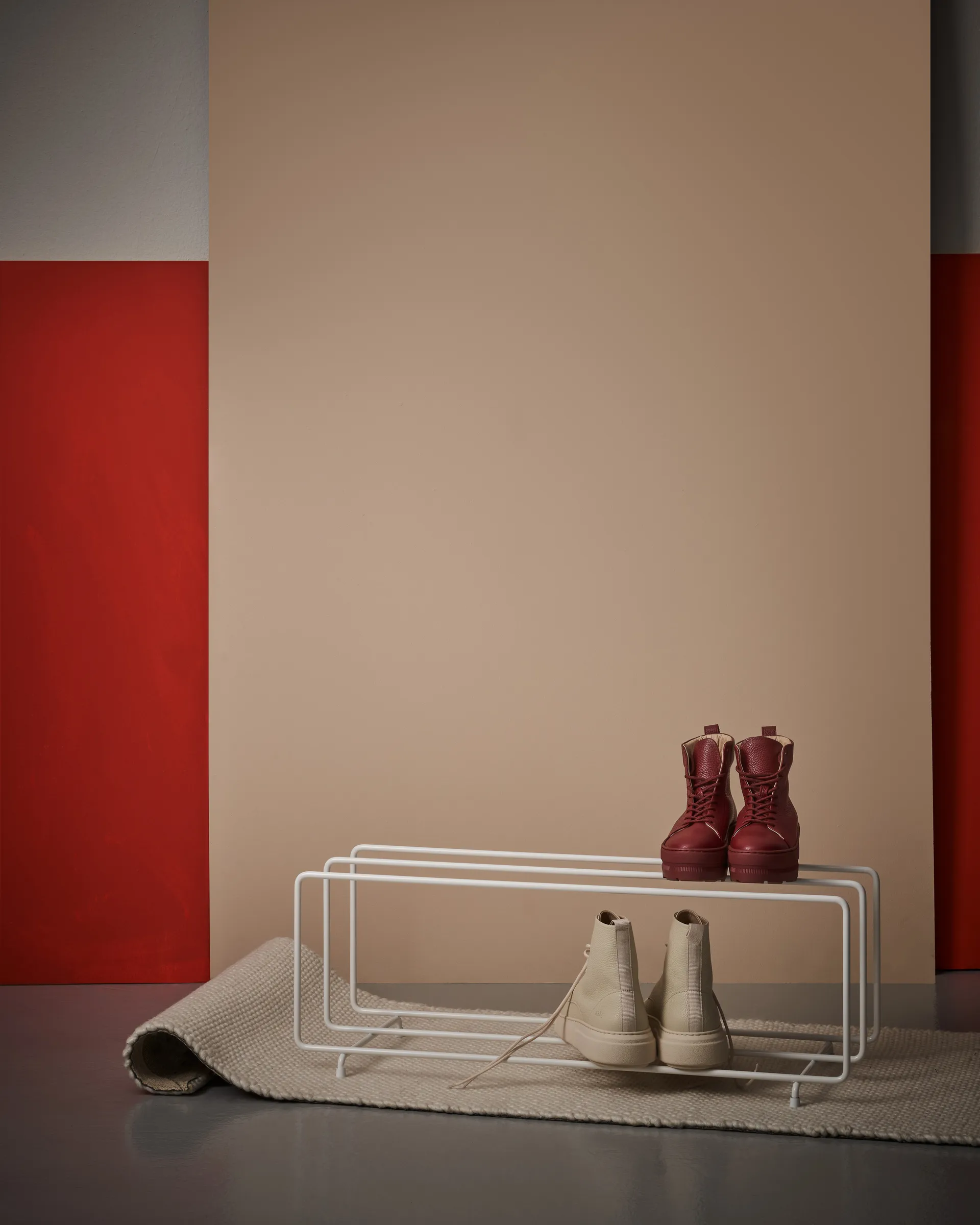 Półka na buty Mixrack L, Biały Maze