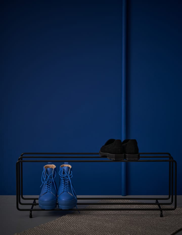 Półka na buty Mixrack L, Czarny Maze