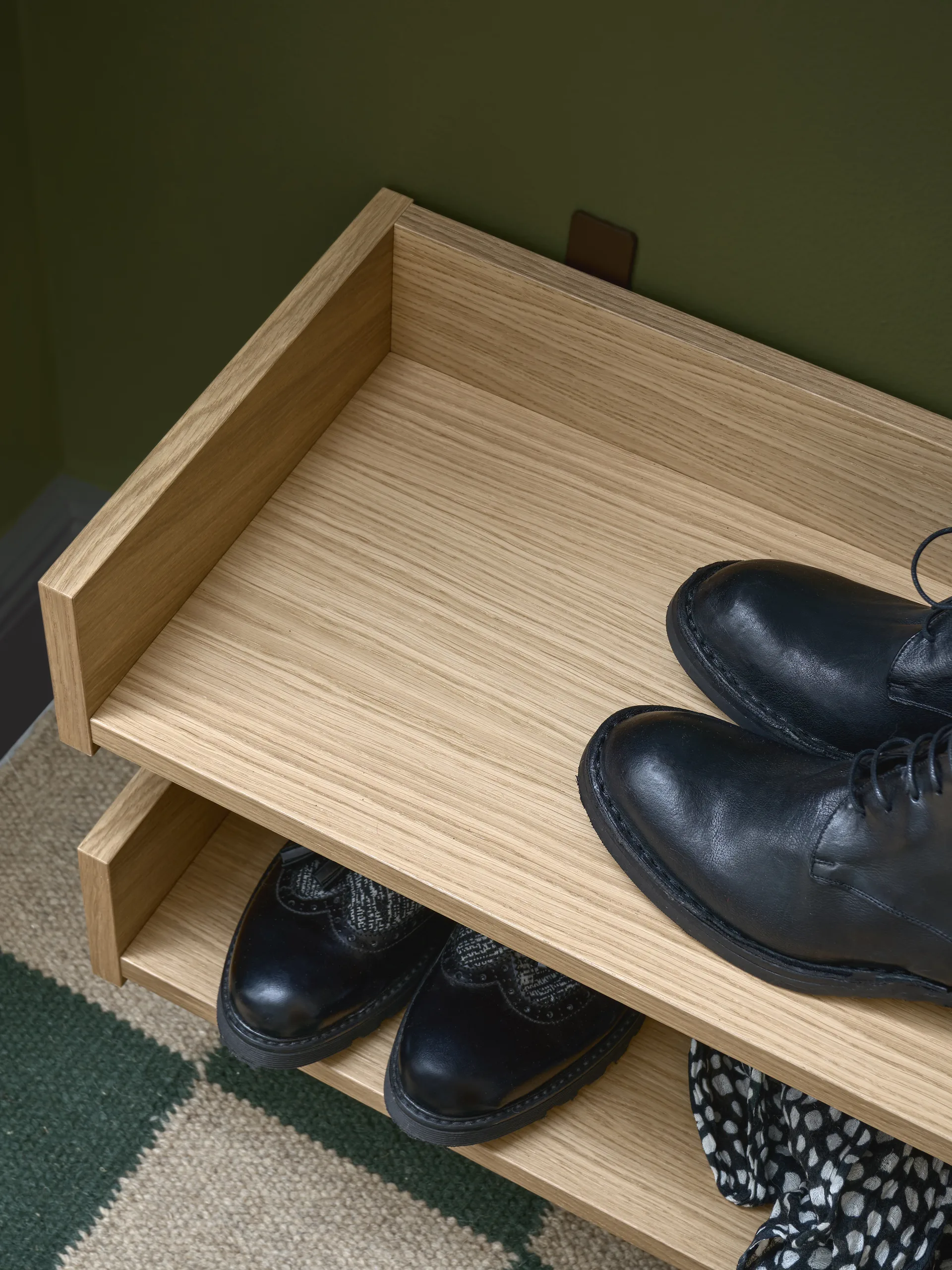 Półka na kapelusze Gentle, Dąb, 78x8x30 cm Maze