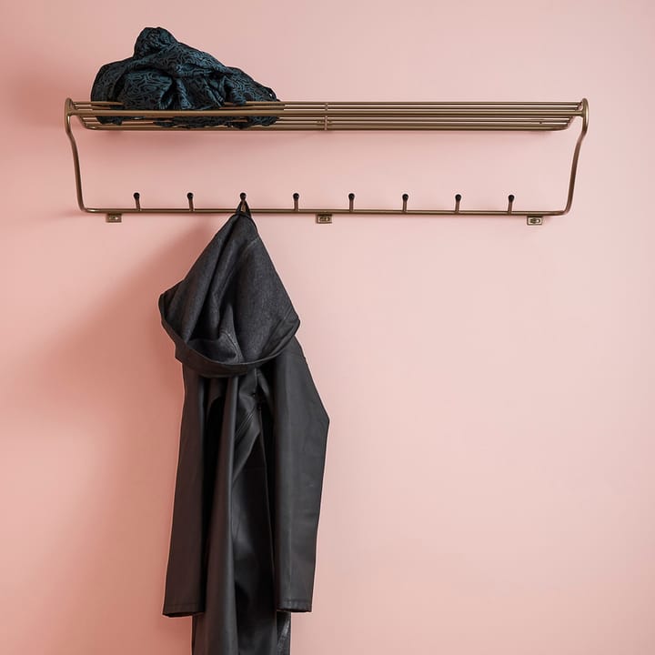 Półka na kapelusze Hat Rack L, mosiądz Maze