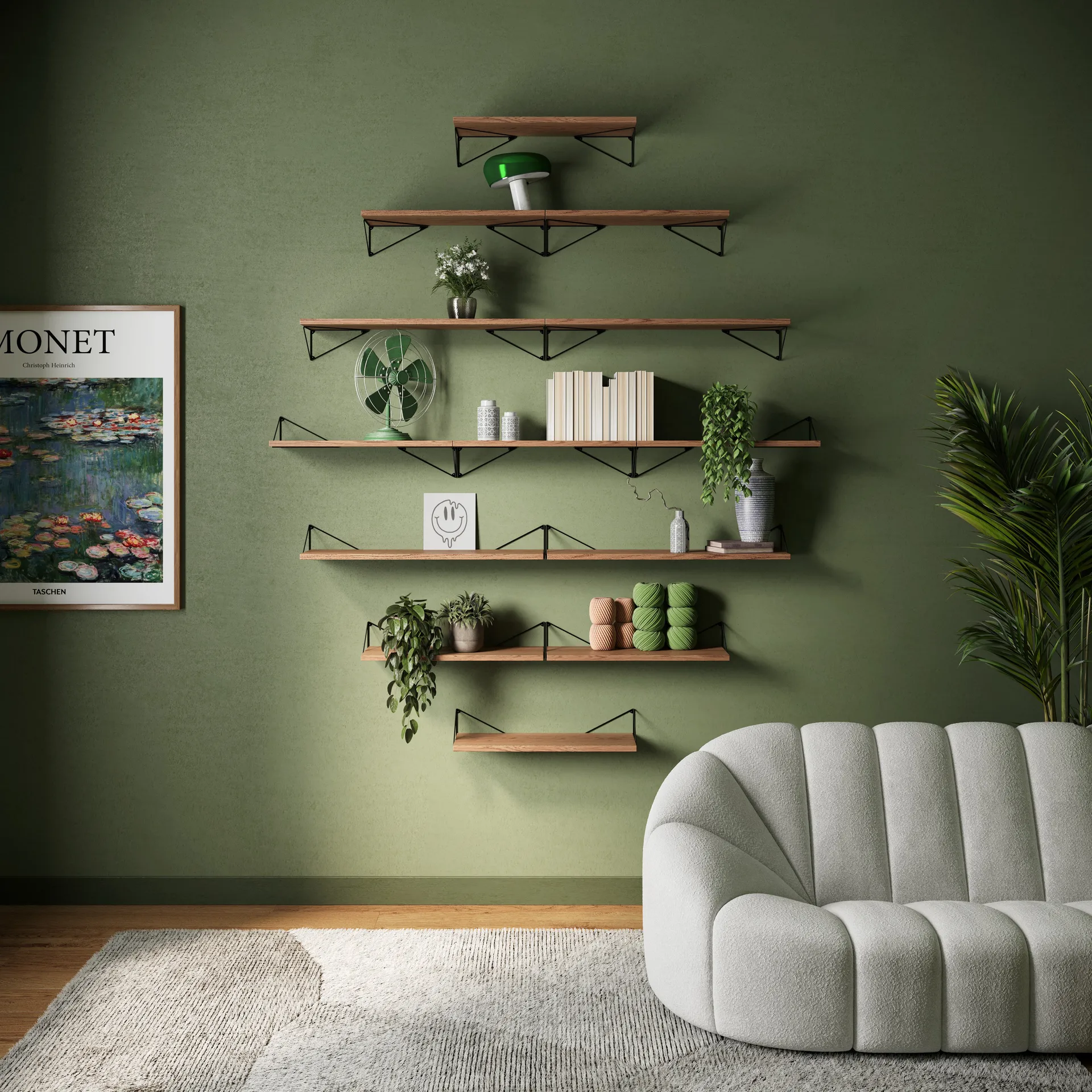 Półka Pythagoras, orzech włoski Maze