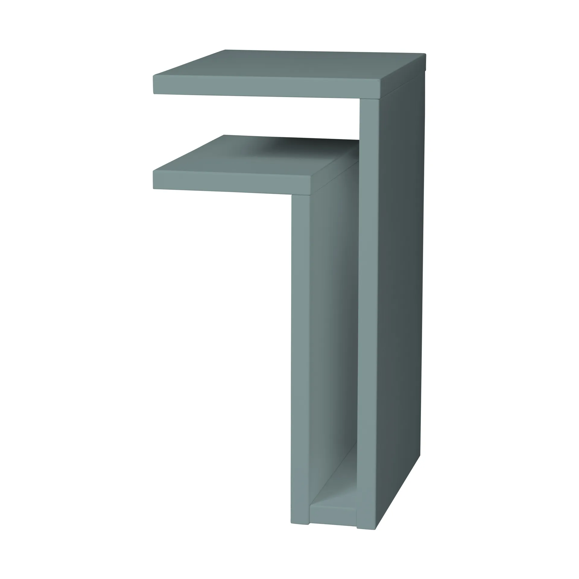 Półka ścienna F-shelf pigeon blue, Półka w lewo Maze