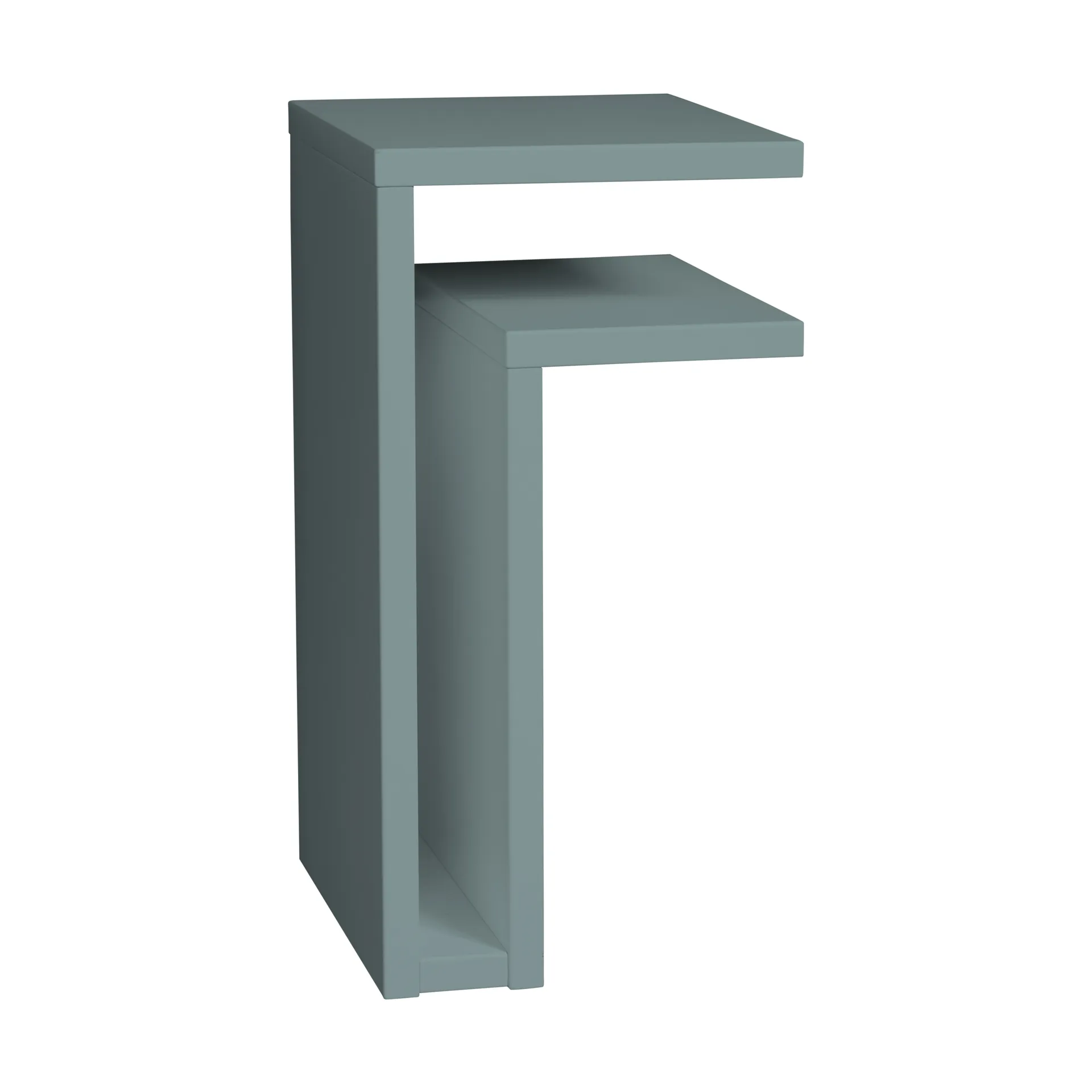 Półka ścienna F-shelf pigeon blue, Półka w prawo Maze