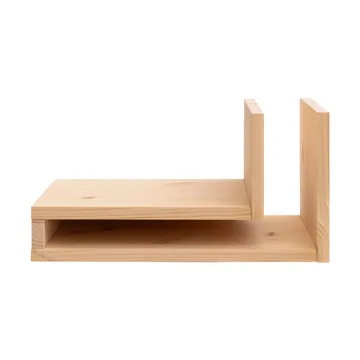 Półka ścienna F-shelf Play DIY - Sosna, lewa - Maze