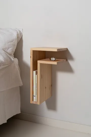 Półka ścienna F-shelf Play DIY - Sosna, prawa - Maze